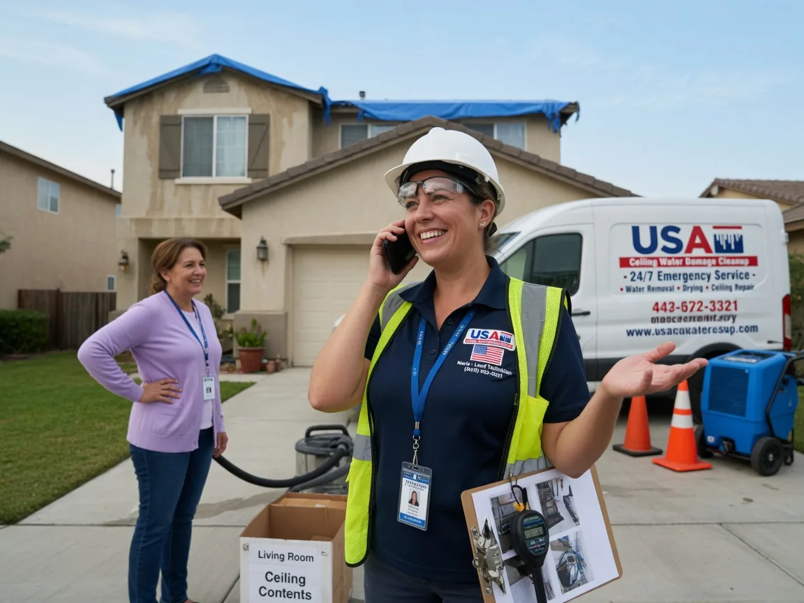 Ceiling Water Damage Restoration Farmer City, IL FAQs