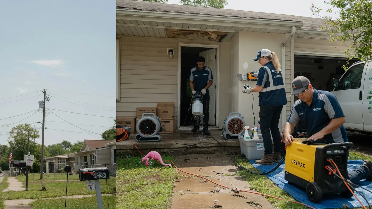 Storm Damage Water Removal in Farmer City, IL near me